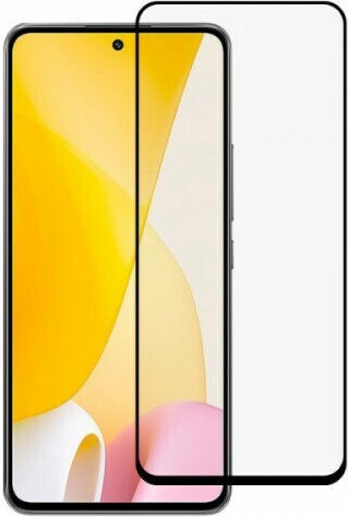 Full Glue 9H 5D Full Face Tempered Glass Black (Xiaomi 12 Lite)