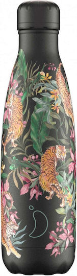 Chilly's Series Tropical Bottle Thermos Stainless Steel BPA Free 500ml Jungle Tigers
