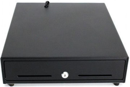 ICS EC-350 RJ 6V Cash Drawer with 8 Coin Slots and 4 Slots for Bills 35x40.5x10cm