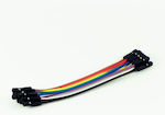 Dupont Jumper Cable 10cm F-F (10 pieces)