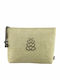 Damen Necessaire in Beige Farbe 28.5cm