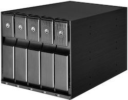 Silverstone Hard Drive Case for 5 3.5" SAS / SATA III Drives with SATA Connectivity