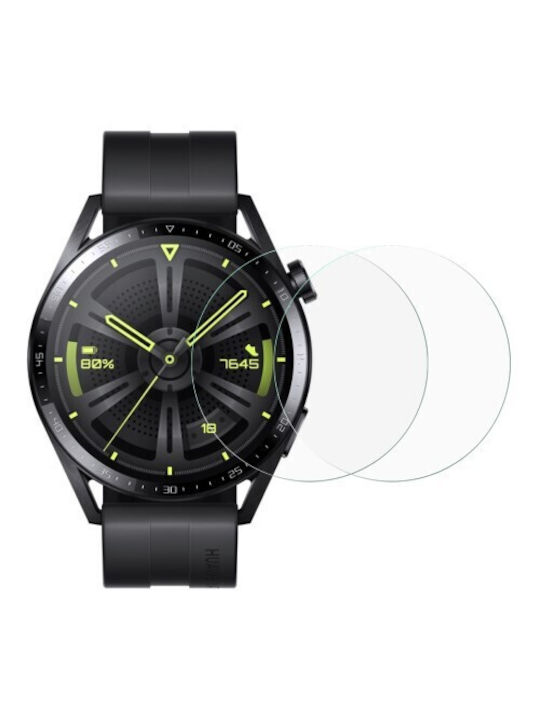 Tempered Glass Προστατευτικό Οθόνης 2 τμχ για το Huawei Watch GT 3 46mm