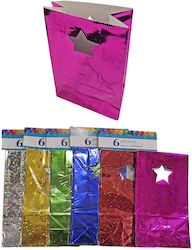 XMASfest Gift Bag Pouch Gift Bag (Various Colors) 6 Pieces