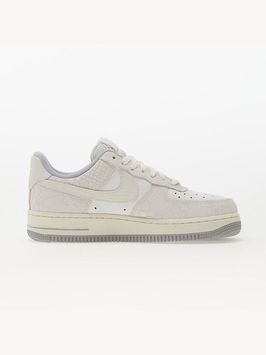 Nike Air Force 1 Γυναικεία Sneakers Summit White / Summit White-sail-wolf Grey
