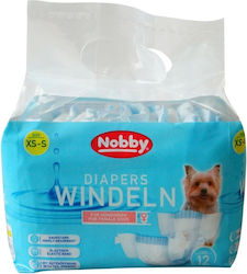 Nobby Diapers Windeln Female Βρακάκι XSmall 12τμχ