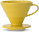 Hario V60 02 Coffee Dripper Ceramic Yellow