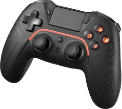 Deltaco Kabellos Gamepad für PS4 Schwarz