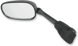 Emgo Motorcycle Mirror 1pcs Black