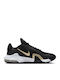 Air Max Impact 4 Low Basketball Shoes Black / Mtlc Gold Star / Anthracite / White