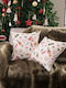 Teoran Christmas Decorative Pillow Rectangular Multicolour 30x50pcs with Stuffing