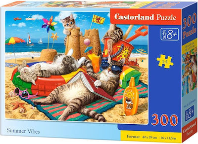 Kinderpuzzle Summer Vibes für 8++ Jahre 300pcs Castorland