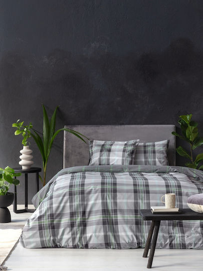 Nima Nima Steppdecke Mit Mikrofaserfüllung 170x240cm Canny Grau