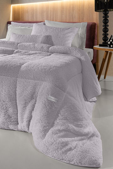 Guy Laroche Комбинирано одеяло с Пълнеж Hollowfiber Единично 160x220бр Mouton Melanze
