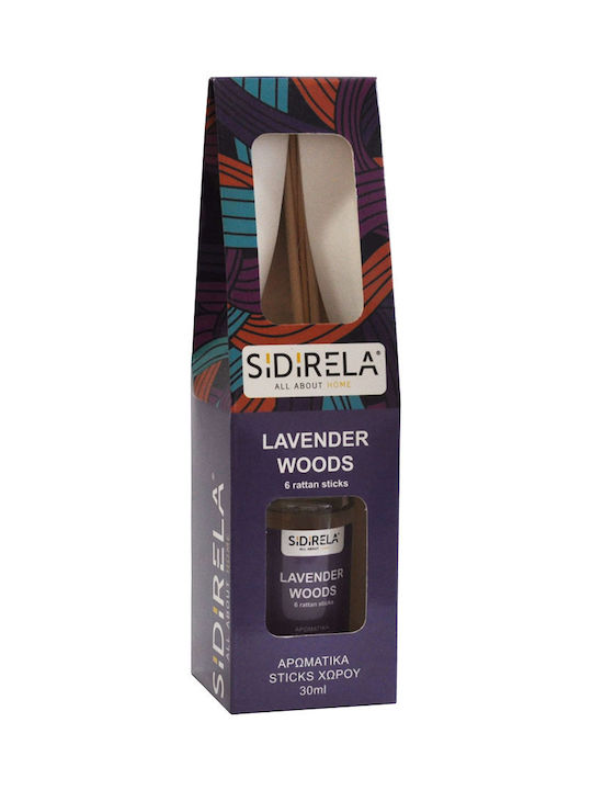 Sidirela Diffuser with Fragrance Levander Woods E-4083 30ml