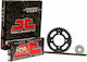 JT Sprockets Chain & Sprocket Kit (14-38-428HDR) for Kawasaki KAZE R 115