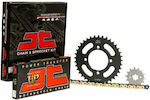 JT Sprockets Kette & Ritzel-Kit (14-38-420HPGB) für Kawasaki KAZE R 115