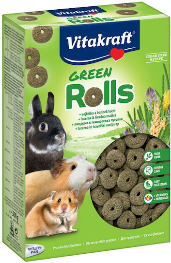 Vitakraft Tratează Pentru Porc Indian Iepure Hamster Nibble Rings 300gr