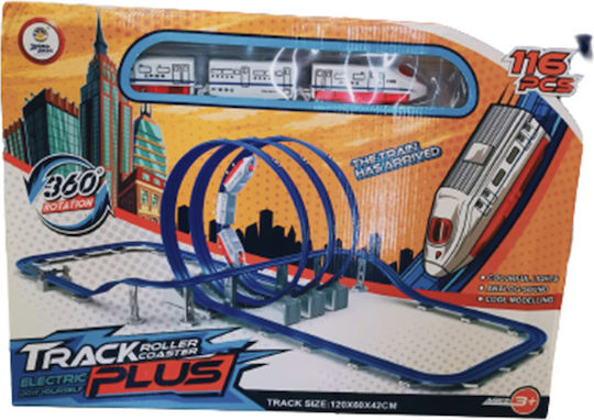 Zita Toys Set with Train with Sound and Light for 3+ years+ Years