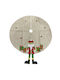 Christmas Tree Skirt ''Nutcracker'' Beige D140cm.