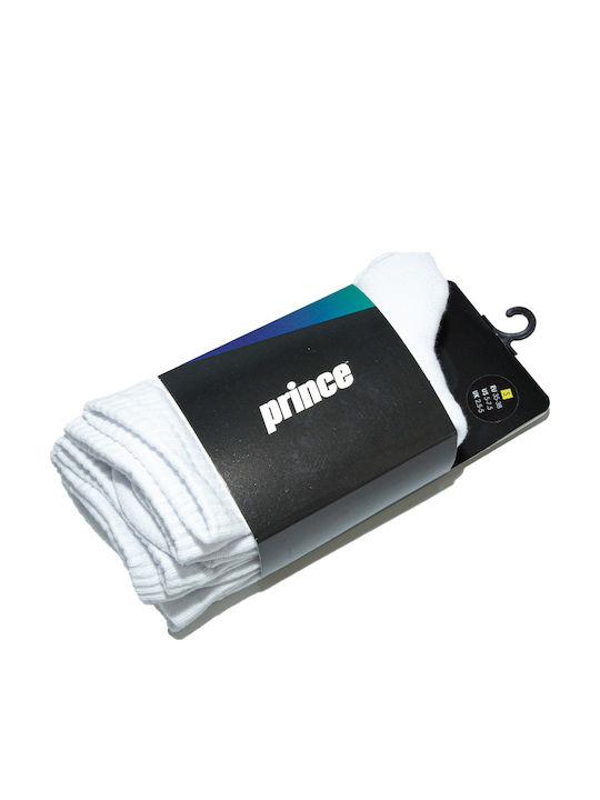 Prince Tennis Socks White