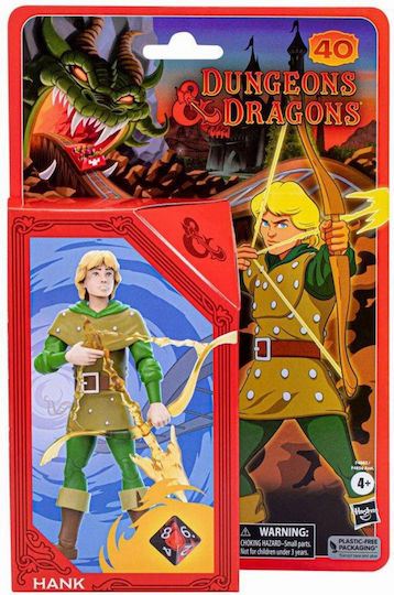 Action Figure Dungeons & Dragon - Hank for 4+ years old Years 15cm.