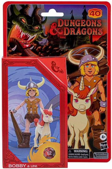 Φigură de acțiune Dungeons & Dragon - Bobby & Uni pentru copii de 9+ ani ani 15cm cm