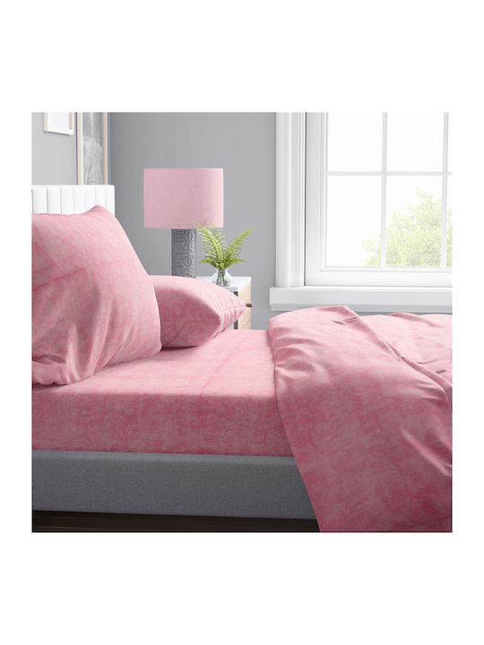 Dimcol Quilt Single 160x240cm Shadow 17 Pink