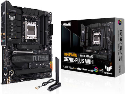 Asus TUF Gaming X670E-Plus WIFI Mainboard ATX mit AMD AM5 Sockel