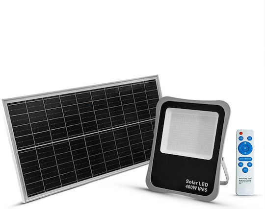 Bormann BLF2750 Solar Proiector LED 400W Alb Rece 6500K cu Telecomandă
