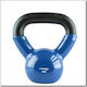 HMS KNV04 Kettlebell Vinyl 4kg Blau