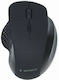 Gembird MUSW-6B-02 Wireless Ergonomic Mouse Black
