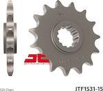 JT Sprockets Vorderes Ritzel 15 Zähne für Kawasaki Zephyr 750