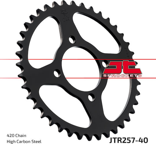 JT Sprockets Pinion spate 40 Dinți pentru Honda C50
