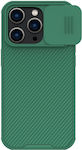 Nillkin Camshield Pro Coperta din spate Plastic Deep Green (iPhone 14 Pro Max)