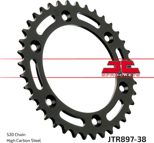 JT Sprockets Hinteres Ritzel 38 Zähne für KTM 640 Herzog