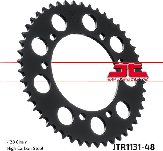JT Sprockets Hinteres Ritzel 48 Zähne für Yamaha DT 50 2003-2006