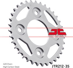 JT Sprockets Pinion spate 35 Dinți pentru Honda ANF 125 Innova - ANF 125 Innova / ANF 125 Innova Injection - Injectie ANF 125 Innova