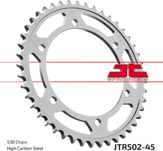 JT Sprockets Pinion spate 45 Dinți pentru Kawasaki GPZ 1000 / ZZR 1100