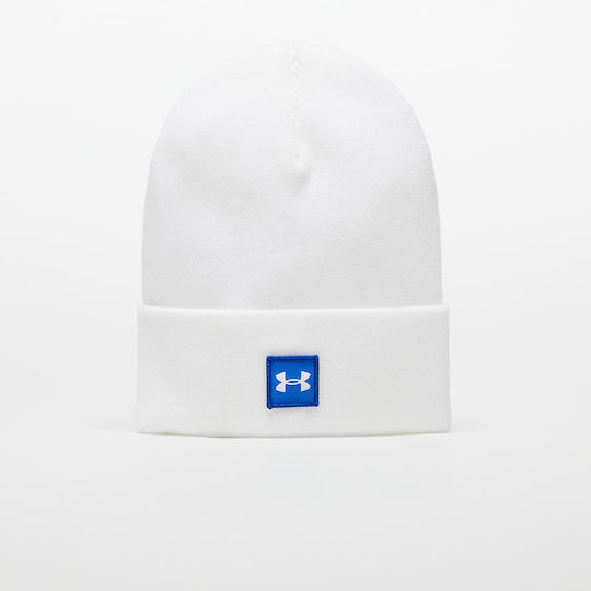 Halftime Knitted Beanie Cap White