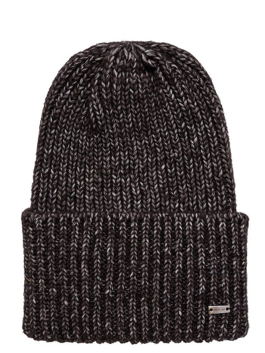 Beanie Frauen Beanie mit Rippstrick Anthracite