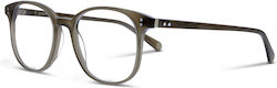 Rost Plastic Eyeglass Frame Brown 039 C03
