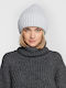 Ribbed Beanie Cap Light Blue
