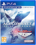 Ace Combat 7: Skies Unknown Top Gun Maverick Edition PS4 Game