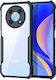 Xundd Hybrid Back Cover Σιλικόνης Μαύρο (Huawei Y90)
