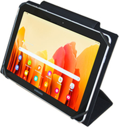 Silver HT Flip Cover Black (Universal 9-10.5")