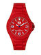 Ice Men's Watch 40mm Battery with Red Rubber Strap