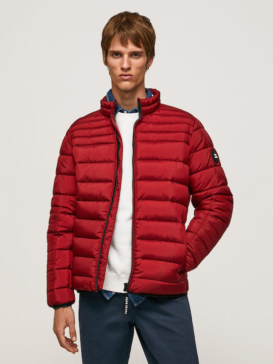 Jack Winter Jacke Puffer Wasserdicht Burgundisch