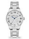 Torcegno Herrenuhr 40mm Batterie Silber