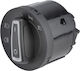 NTY Car Light Switch for Seat Arona / Ateca / Ibiza / Leon / Tarraco / Toledo 10pin Black